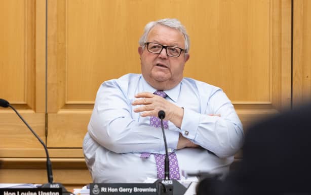 National Party MP and Speaker, Gerry Brownlee chairing Parliament's triennial Standing Orders Review.