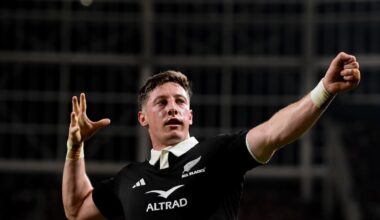 Cam Roigard out of All Blacks squad for Sharks match