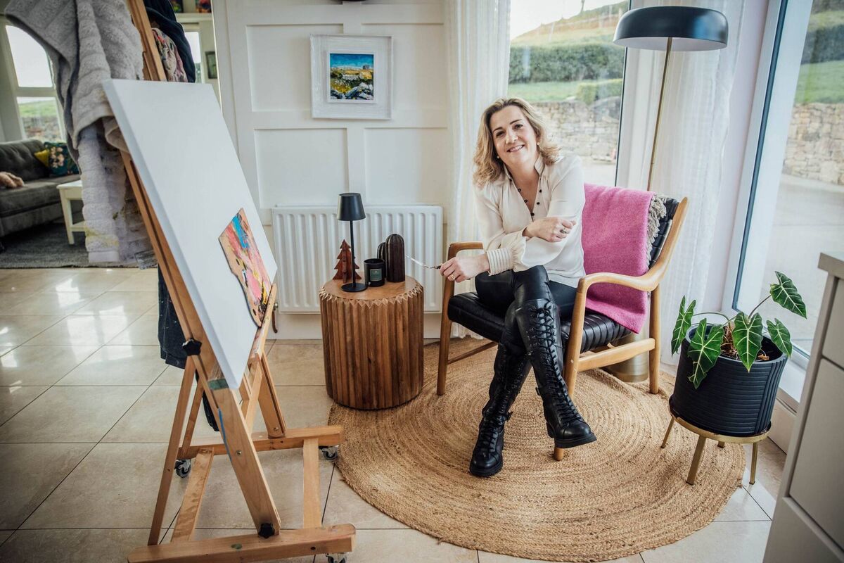 Carol Ahern at her own home in Ballingarry, Co Limerick. Picture: Brian Arthur