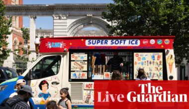 UK economy grows by 0.4% in second quarter as some businesses helped by World Cup and hot weather – business live | Business