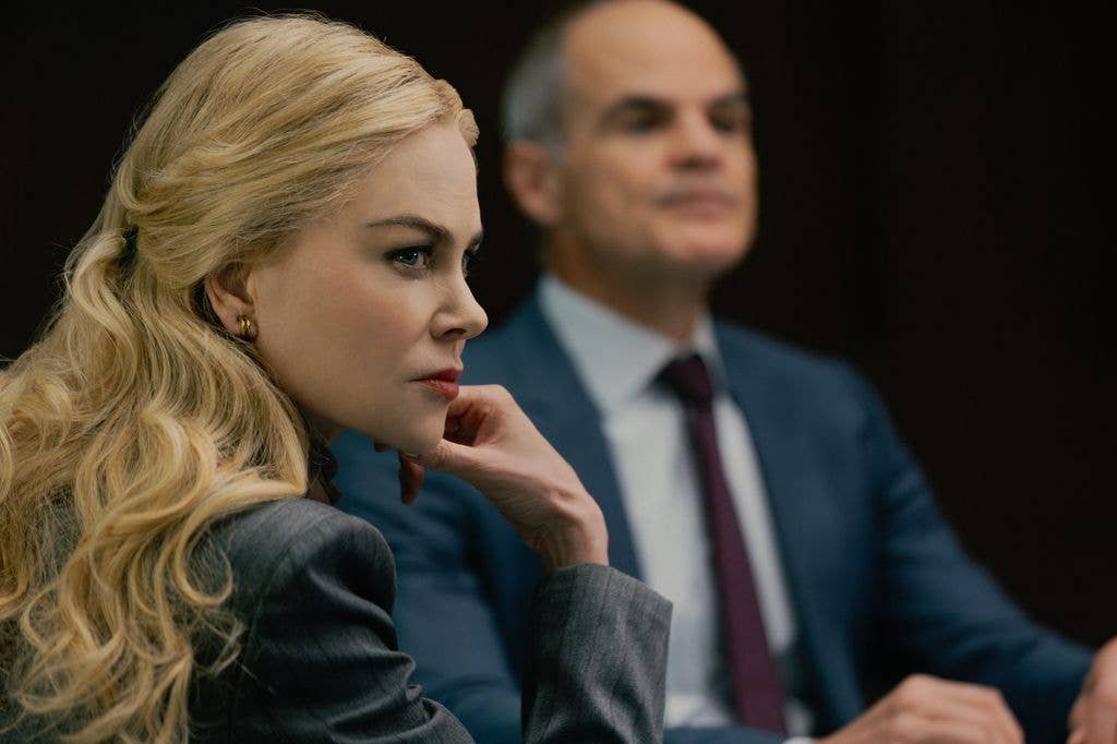 Nicole Kidman as Kaitlyn and Michael Kelly as Byron Westfield  in Lioness season 3