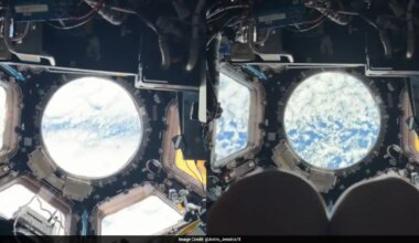 Watch: Astronaut Shows What A Workout In Space Looks Like