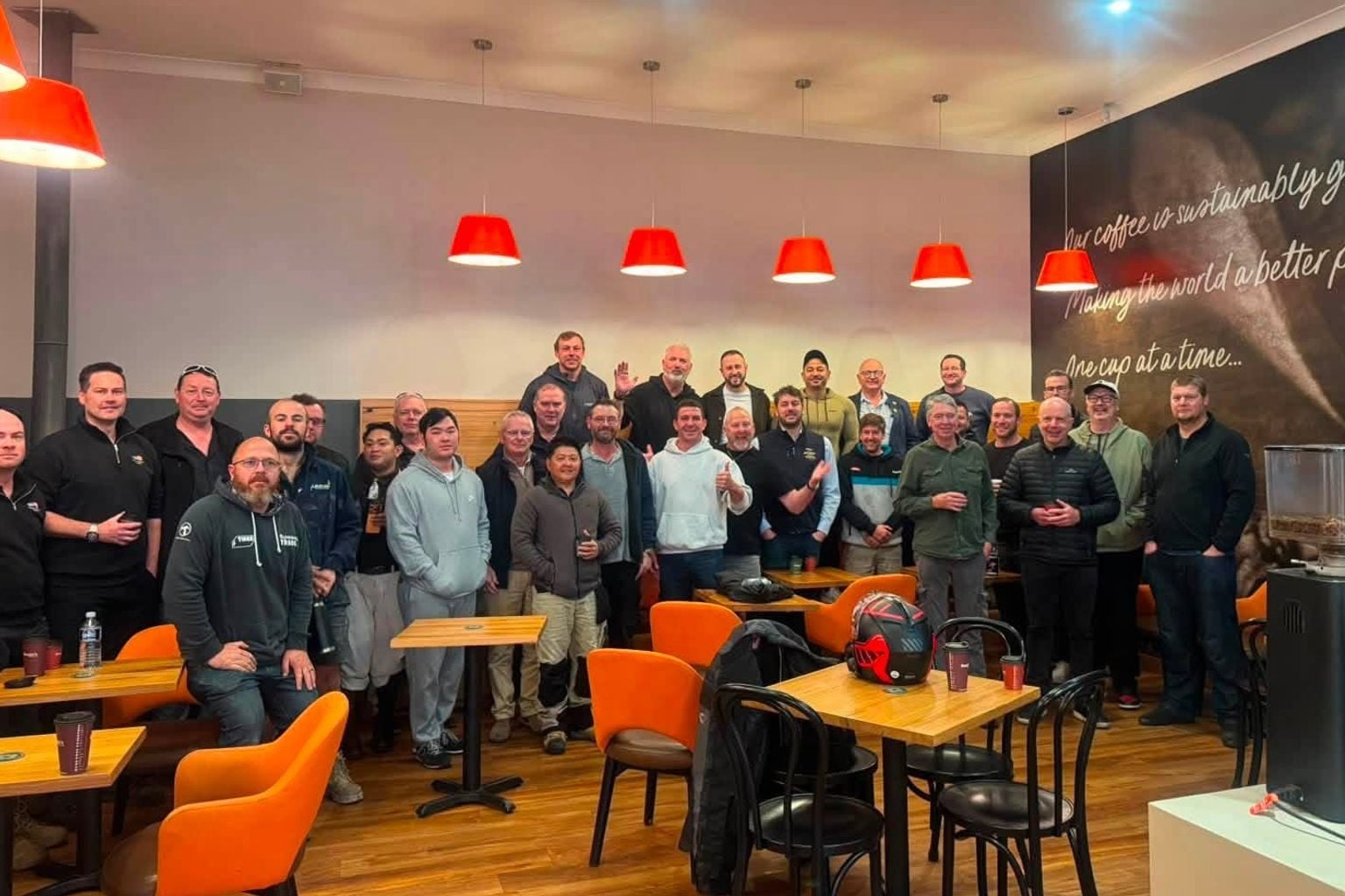 Hobart construction worker starts men’s mental health group at bakery