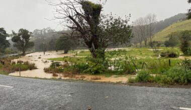Northland flooding: Heavy rain closes roads as rivers rise