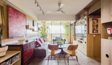 Home owner Winston Lim shares his compact but cleverly designed Pasir Ris flat with two cats.