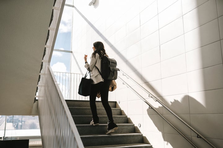 "If you get up three or four flights of stairs as an average person carrying groceries, you're good. That's a very good sign."