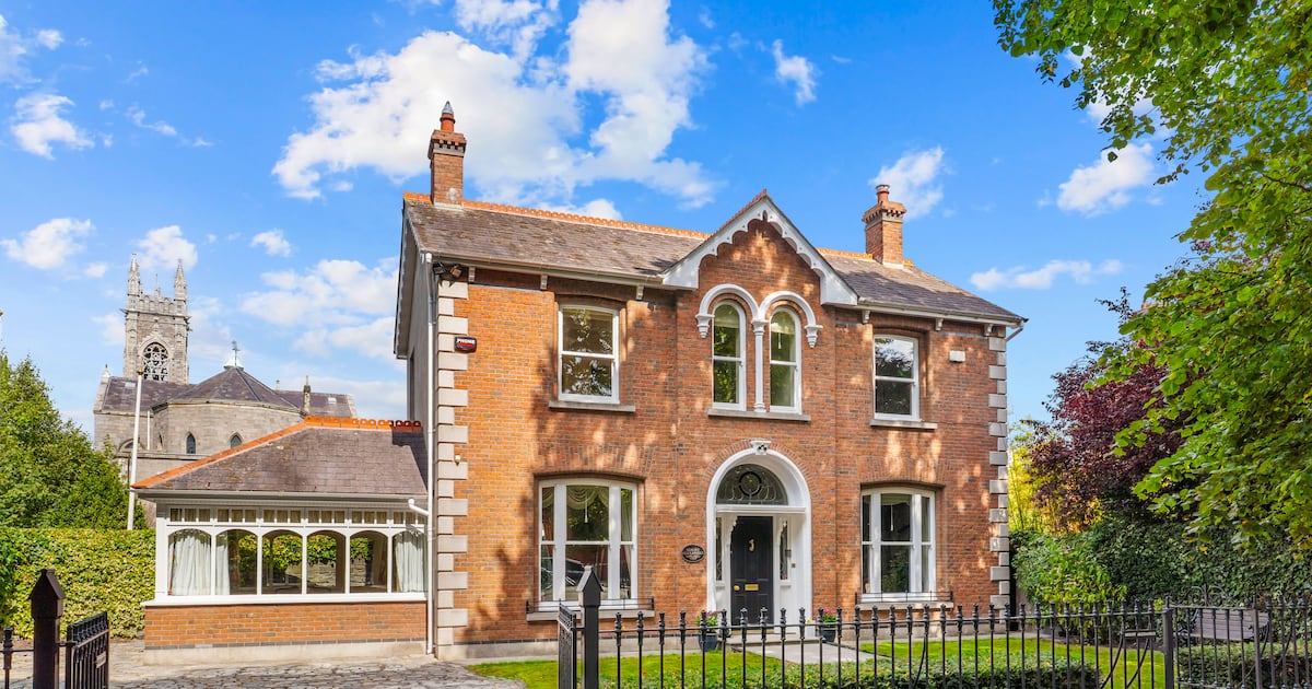 Victorian-style home with fine architectural features in Ballsbridge – The Irish Times