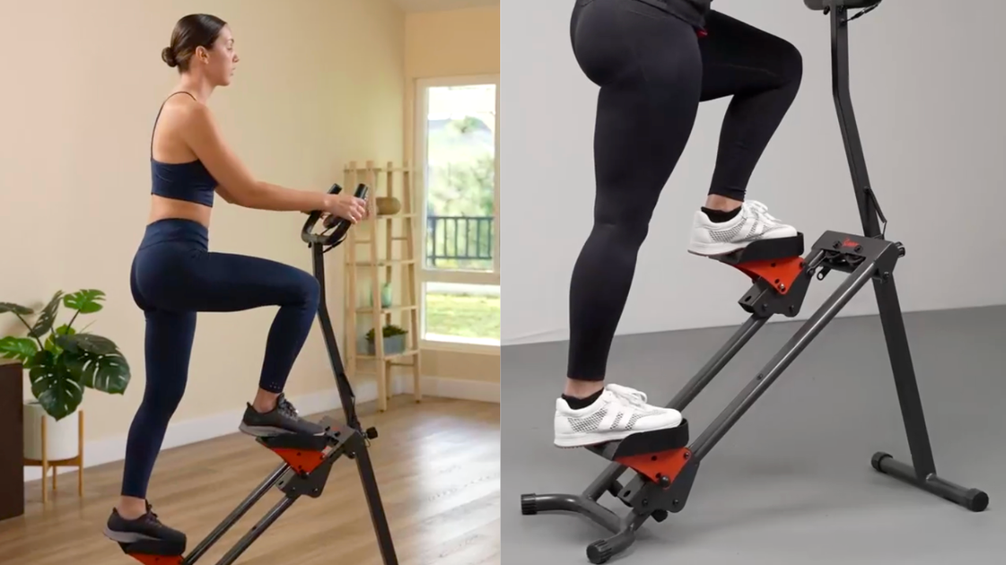 This 15% Off Foldable Stair Stepper Builds Strength At Home