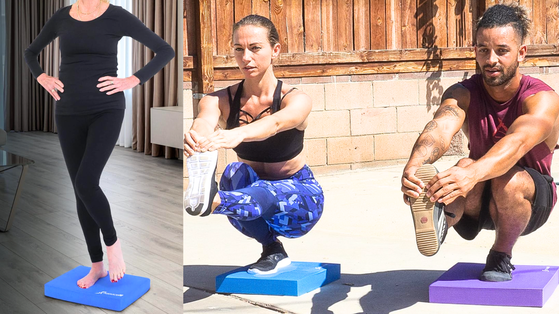 Experts Say A Balance Pad Can Help Older Adults Maintain Stability