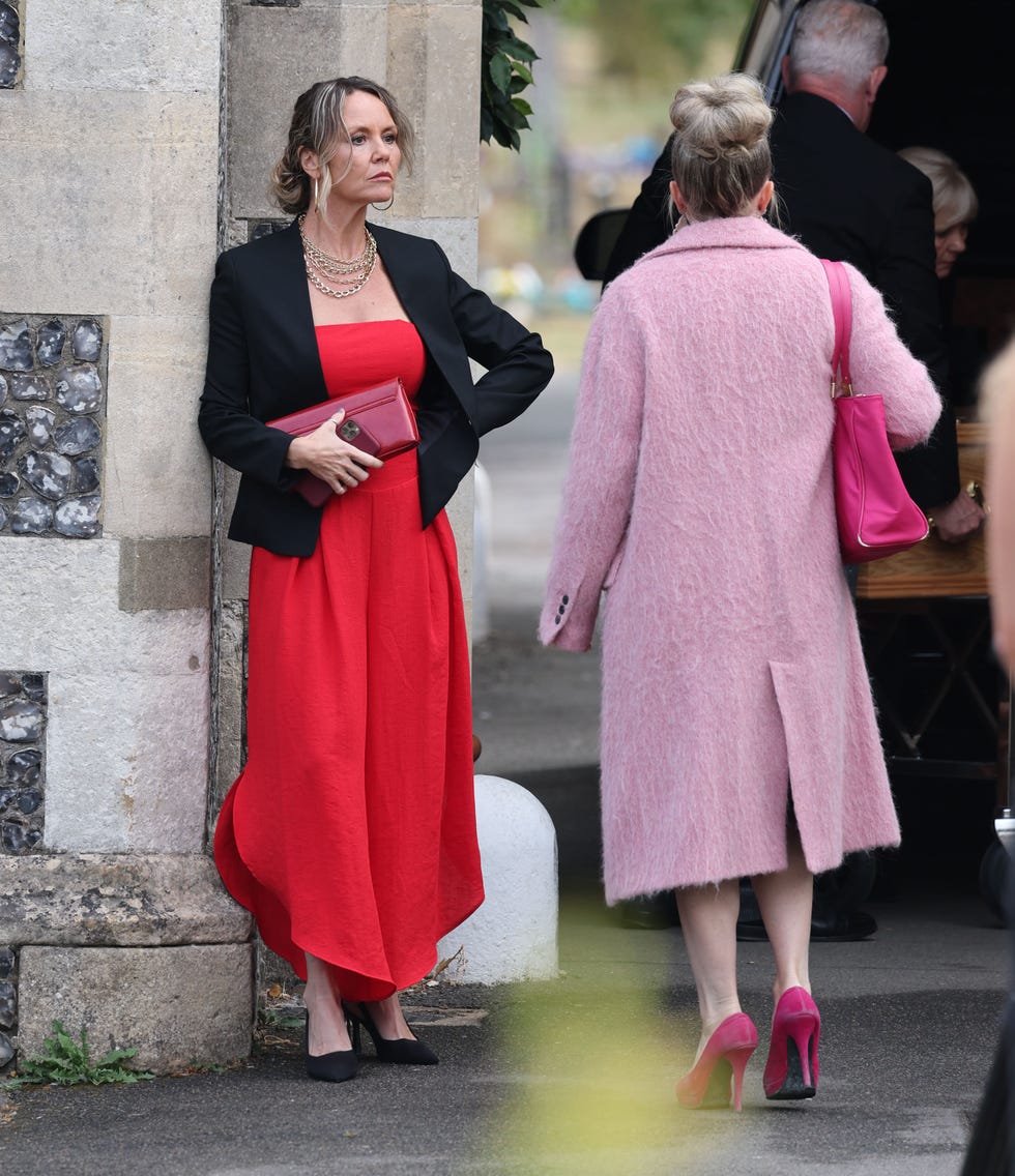 EMBARGOED 20/8/2026 1930 Charlie Brooks and Kellie Bright film scenes for EastEnders charlie brooks and kellie bright film scenes for eastenders