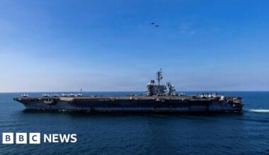 US commander says mental health a 'priority' on USS Lincoln - BBC