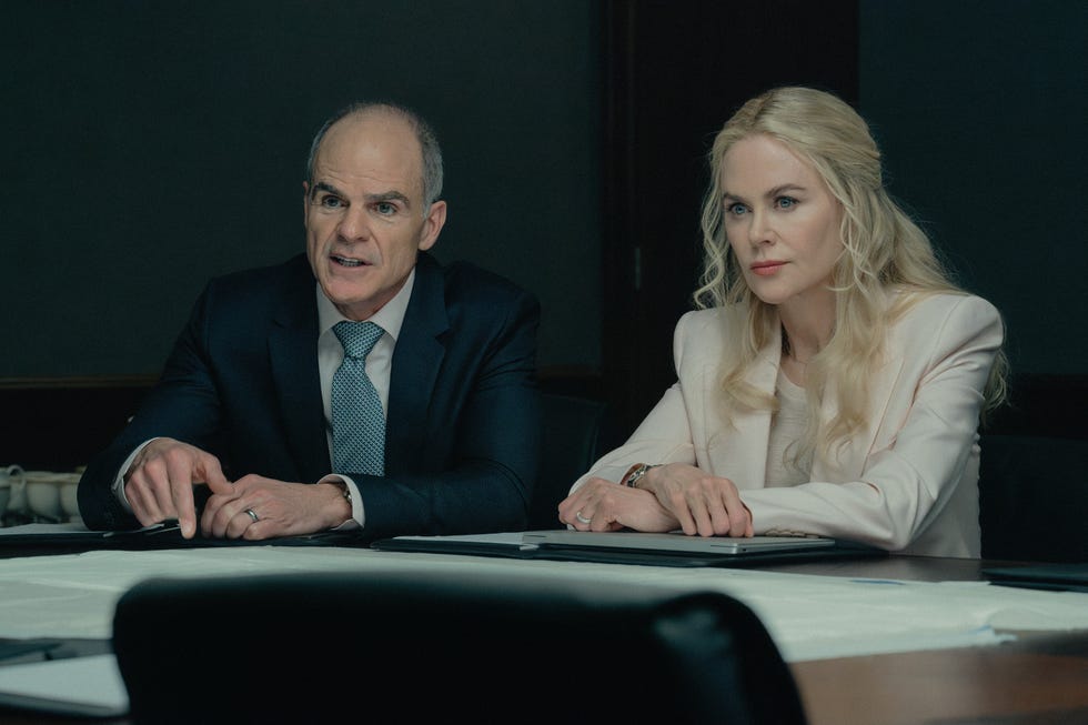 l r michael kelly as byron westfield and nicole kidman as kaitlyn in lioness, episode 5, season 3, streaming on paramount, 2026 photo credit ryan greenparamount l r michael kelly as byron westfield and nicole kidman as kaitlyn in lioness, episode 5, season 3, streaming on paramount, 2026 photo credit ryan greenparamount
