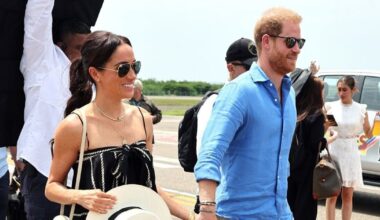 Inside Prince Harry and Meghan Markle's £xm private jet flight to UK | Royal | News