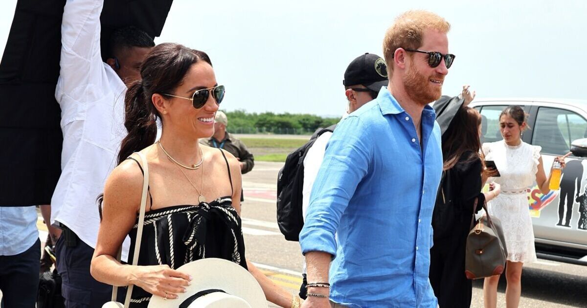 Inside Prince Harry and Meghan Markle's £xm private jet flight to UK | Royal | News