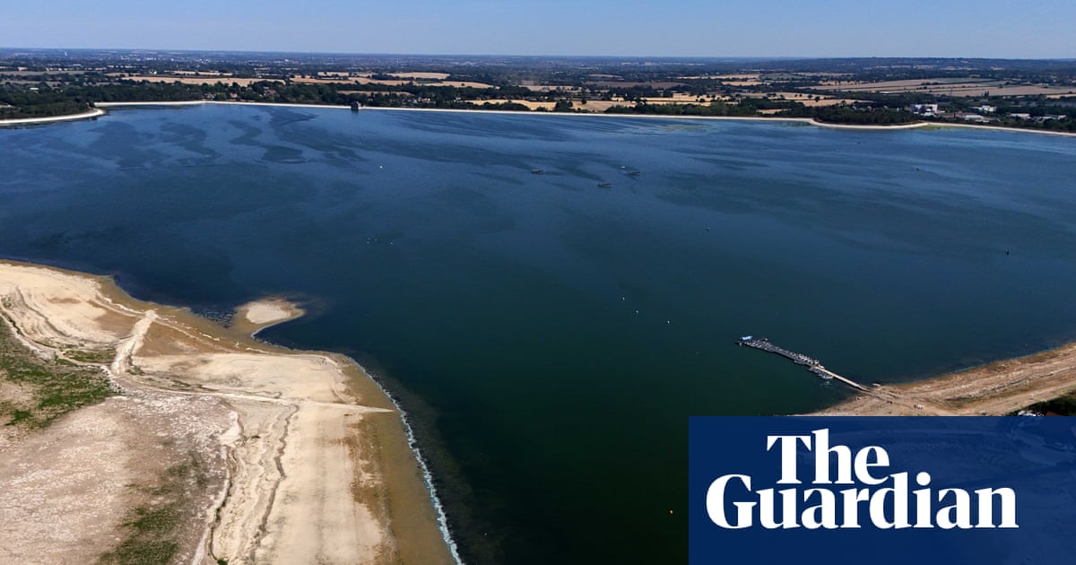 Five reservoirs in England and Wales ‘exceptionally low’ as drought persists | Water