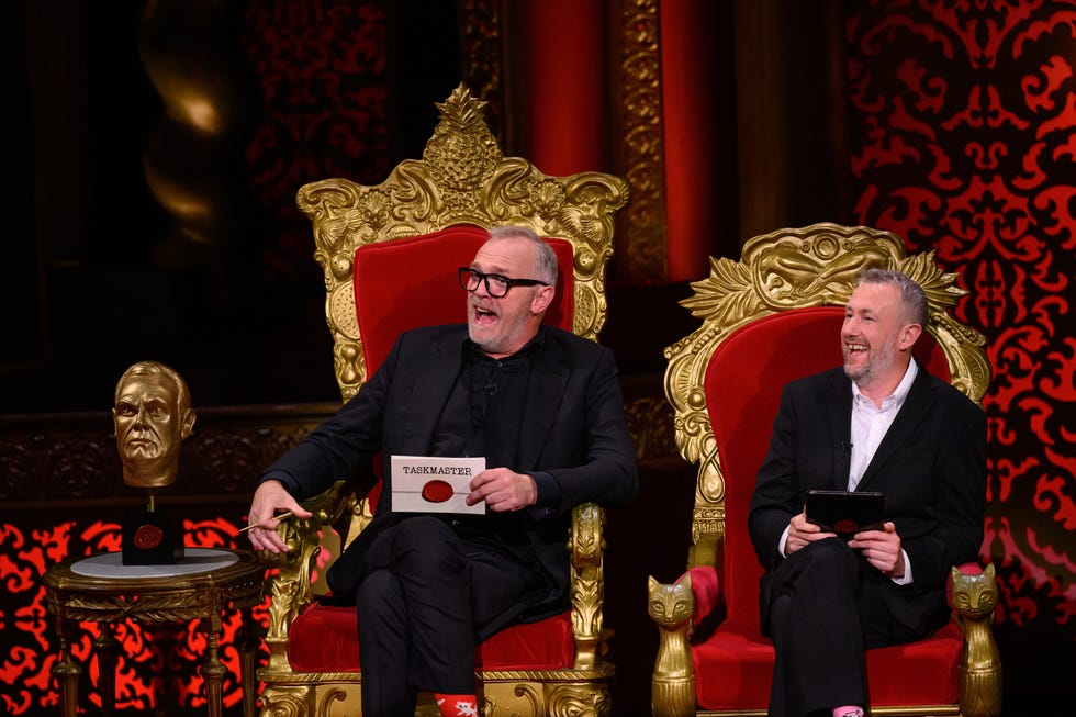 Greg Davies, Alex Horne, Taskmaster season 21 greg davies, alex horne, taskmaster season 21