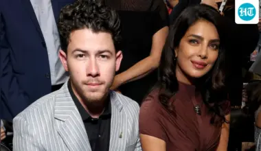 Priyanka Chopra at 44 serves demure glam in a chocolate brown dress for date night with Nick Jonas at LA event: Pics