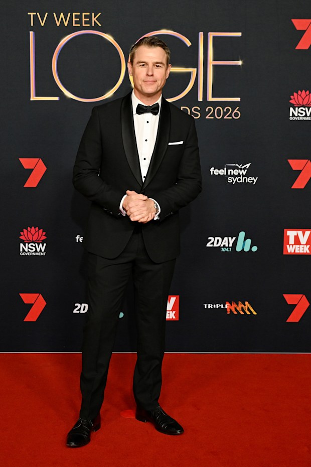Logies 2026: Rodger Corser at the 2026 Logies
