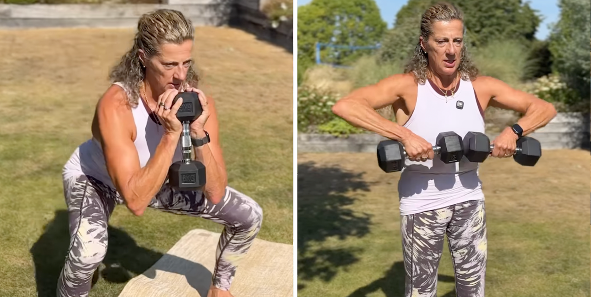 Olympic icon Sally Gunnell, 59, shares her 5-move full-body workout that's perfect for beginners