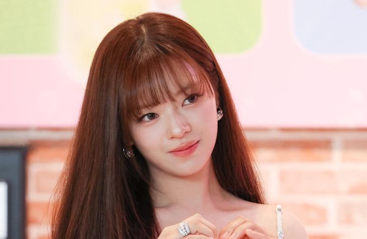 Jeongyeon, member of the K-pop girl group TWICE, attends a promotional event in Seoul, June 18. Yonhap