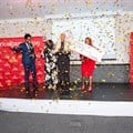 The inaugural Bindzu Youth Fund cohort culminated in a national pitching competition, in which entrepreneur Kamogelo Selepe, founder of the AI-powered marketing and technology business ArcaneEdge, was awarded the programme's top prize of R1m. Image supplied.