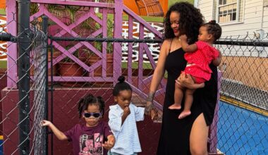 Rihanna Shares a Rare, Candid Video of Her Three Kids in Barbados