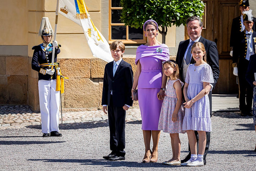 Princess Ines's Baptism In Stockholm
