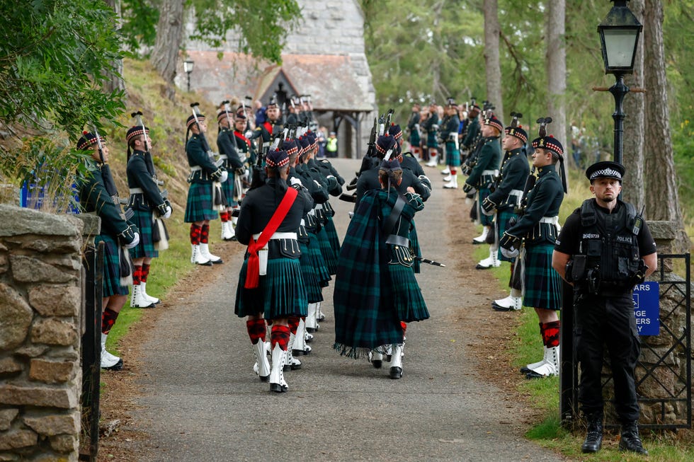 The British Royal Family Attend Crathie Kirk Church