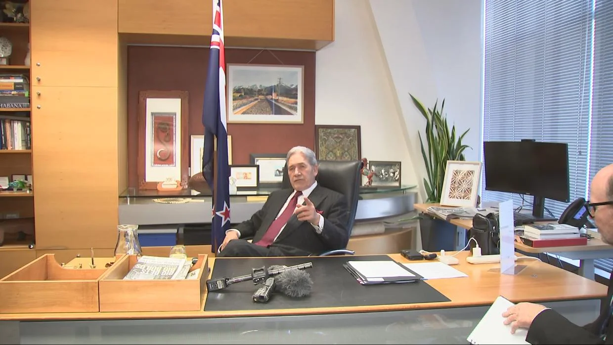 ‘Turn that thing off': Winston Peters terminates interview after just 96 seconds - Stuff