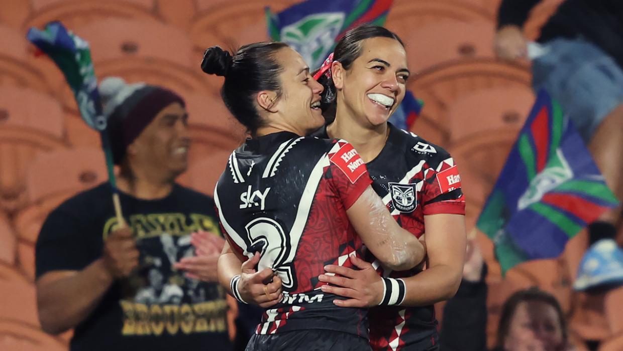 Tysha Ikenasio hat-trick sets Warriors up for important NRLW win over Knights - Stuff