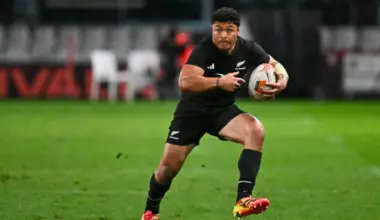 All Blacks wing Caleb Clarke suffers tour-ending shoulder injury - Stuff