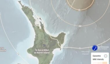 Deep offshore earthquake rattles much of North Island, - Stuff