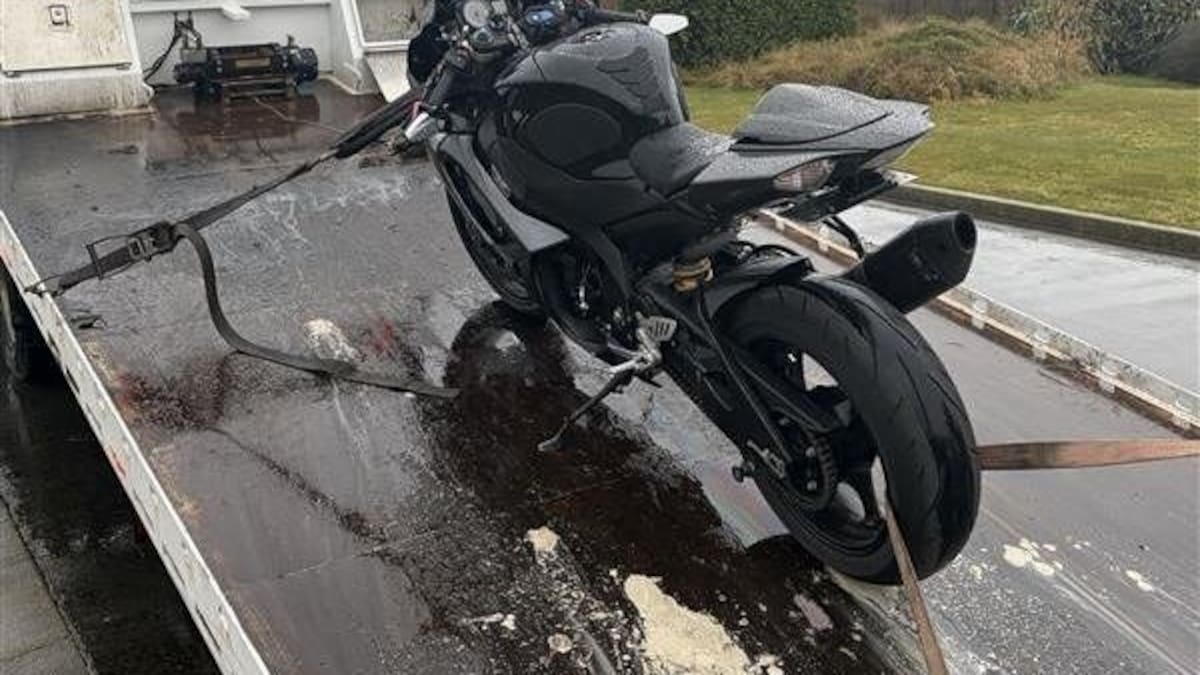 Christchurch motorbike rider arrested after allegedly speeding at more than 300km/h