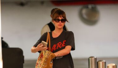 Dakota Johnson Wears an Old Favorite Slogan Shirt for a New Era