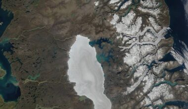 Baffin Islands ancient ice cap a frozen relic older than civilization ran out of snow in the middle of summer for the first time ever recorded