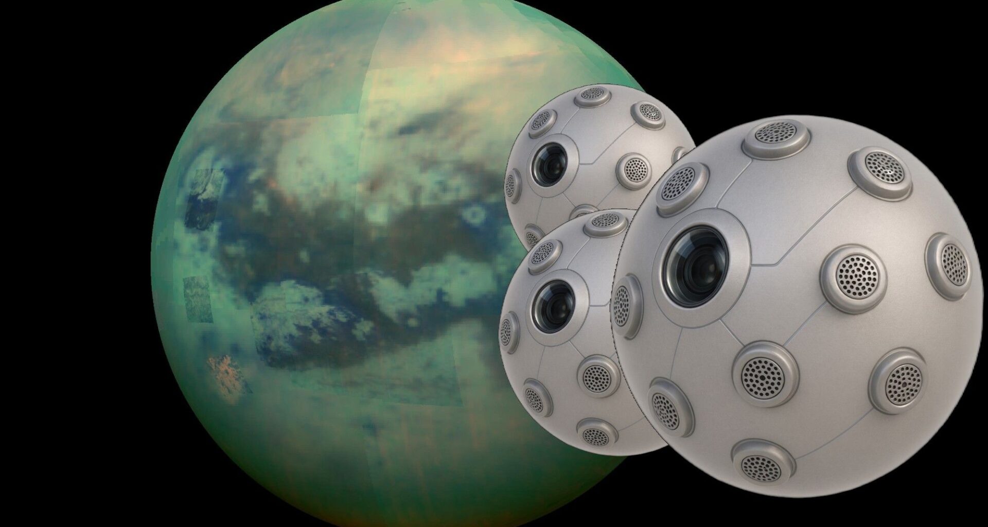 NASA funds spherical 'Aerobots' that could explore the caves of Saturn's moon Titan