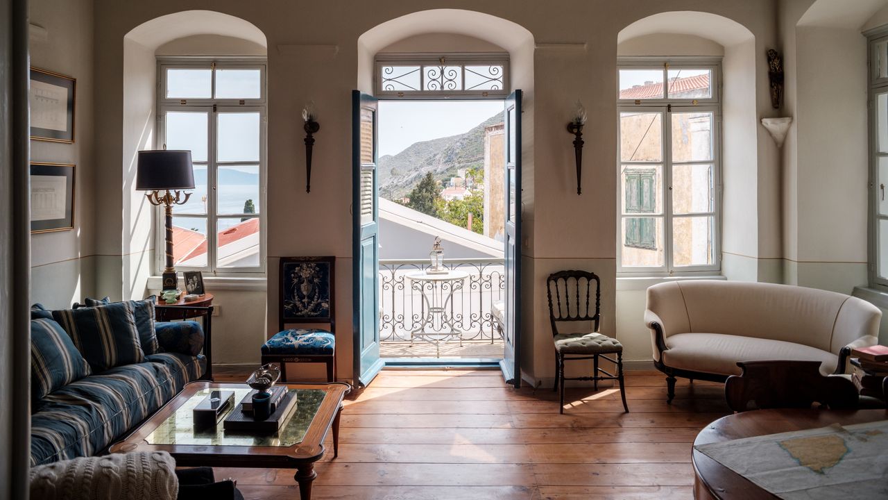 A beautiful merchant’s house in Greece that convinced one New Yorker to leave the city behind