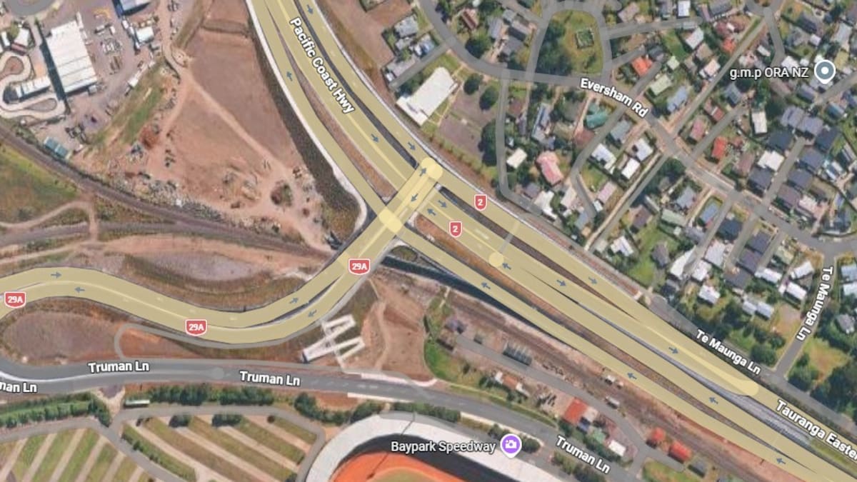 Mt Maunganui crash: Person critically injured at Te Maunga interchange