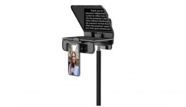 Desview T5 11" Foldable Smartphone Teleprompter