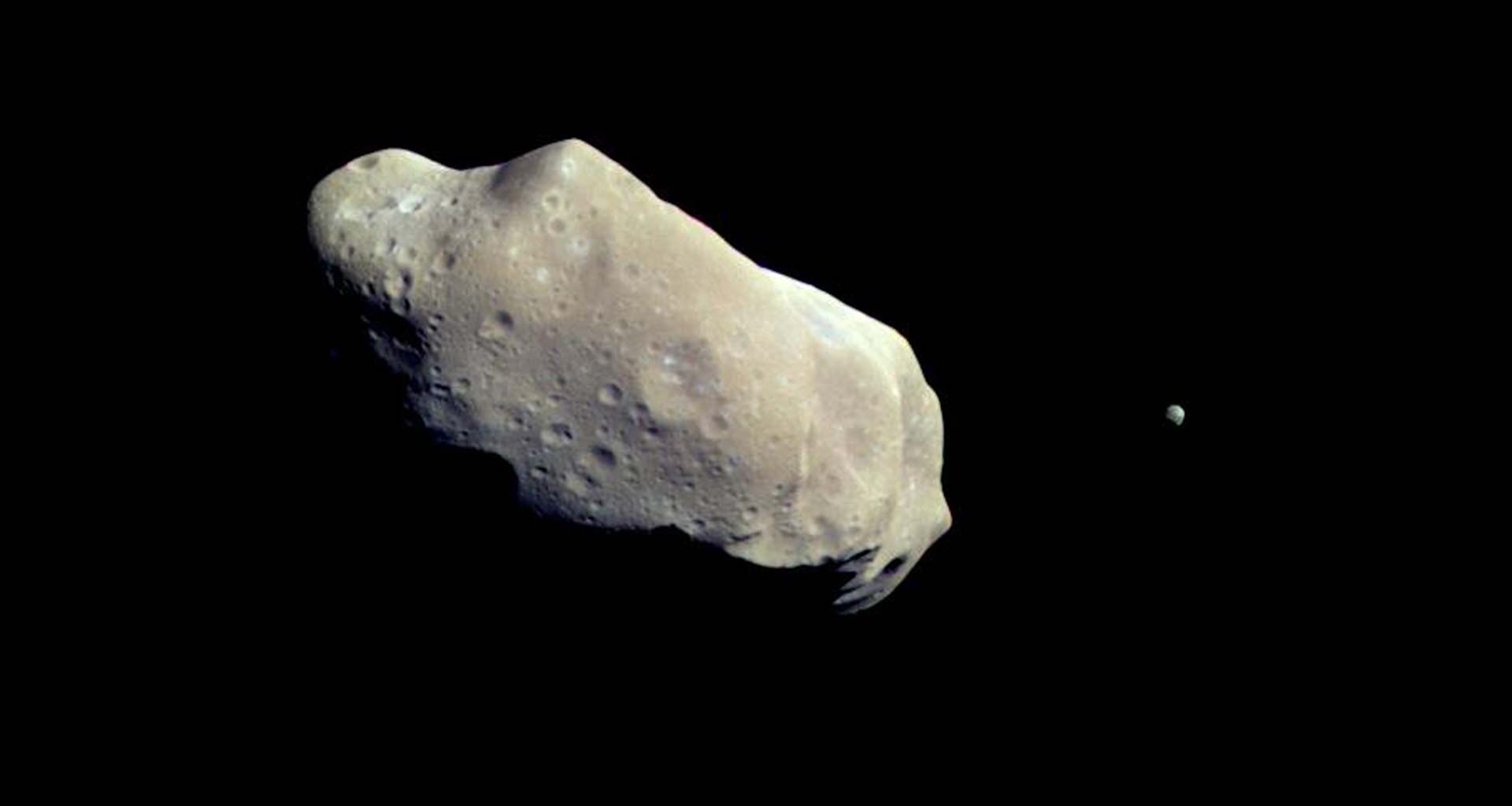 On this day in space! Aug. 28, 1993: Galileo spacecraft flies by asteroid Ida on the way to Jupiter only to find a tiny moon!