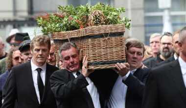 Glen Hansard funeral: Bono leads tributes in Dublin