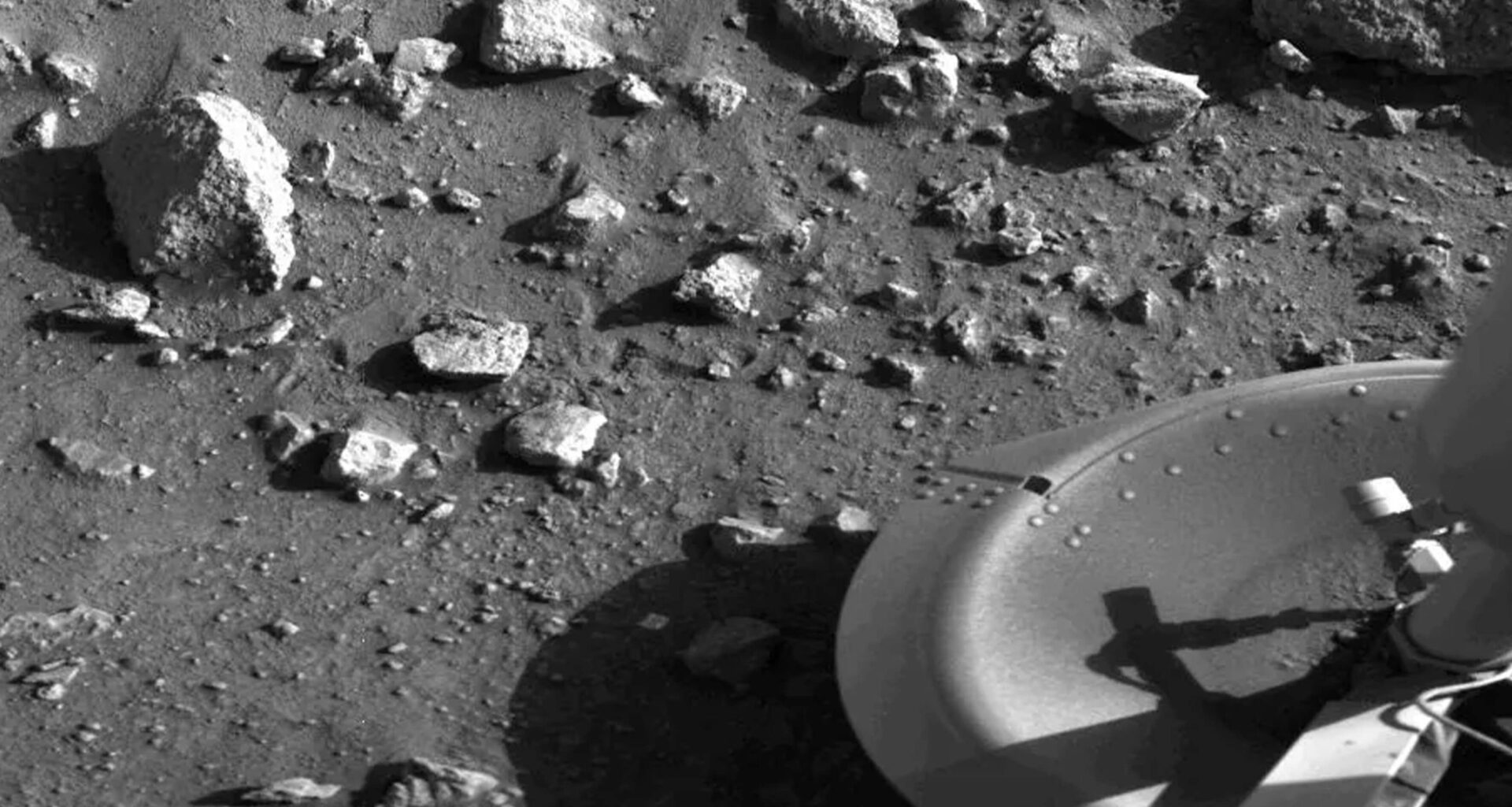 Why was the first picture of the Red Planet's surface black and white – and what camera was used to take it 50 years ago?