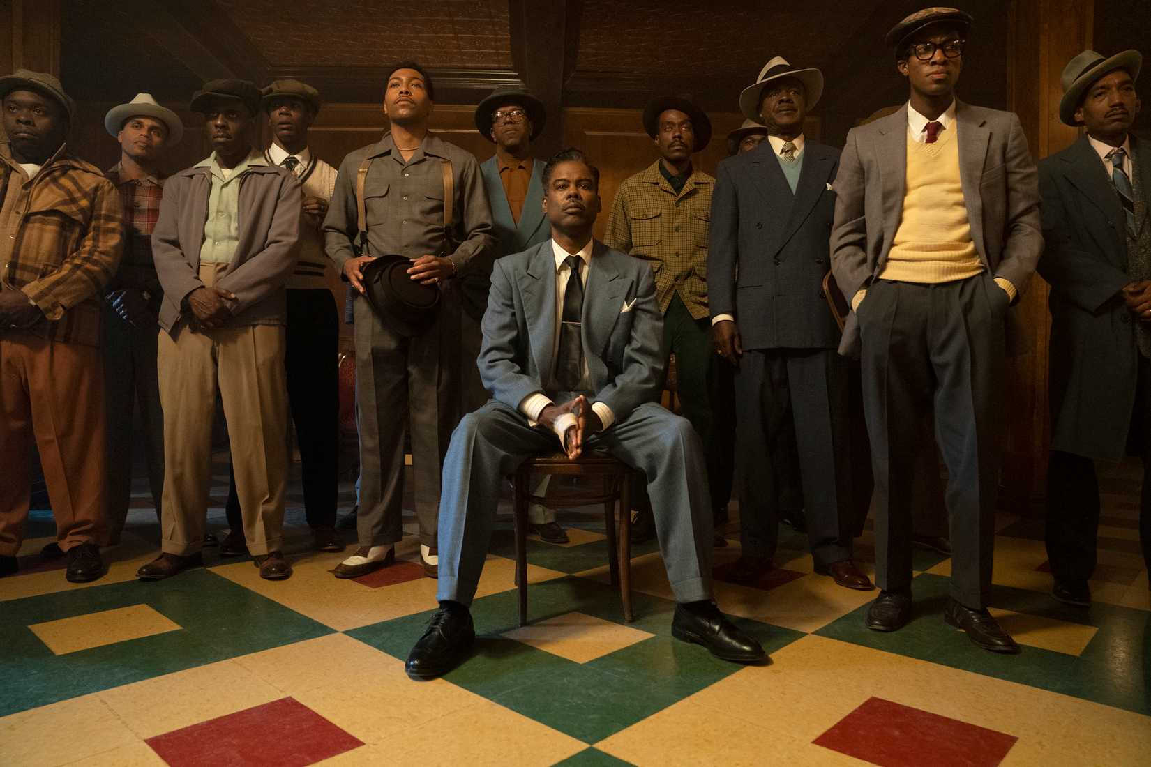 Fargo season 4: Jeremie Harris as Leon Bittle, Chris Rock as Loy Cannon, Corey Hendrix as Omie Sparkman, Glynn Turman as Doctor Senator