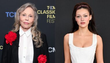 Faye Dunaway and Nicola Peltz Beckham