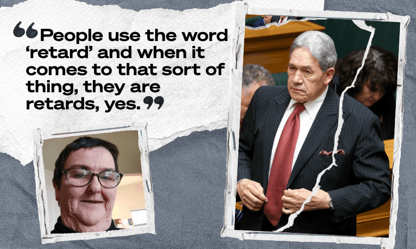 If I could say one thing to Winston Peters, it would be: please don’t use mean words
