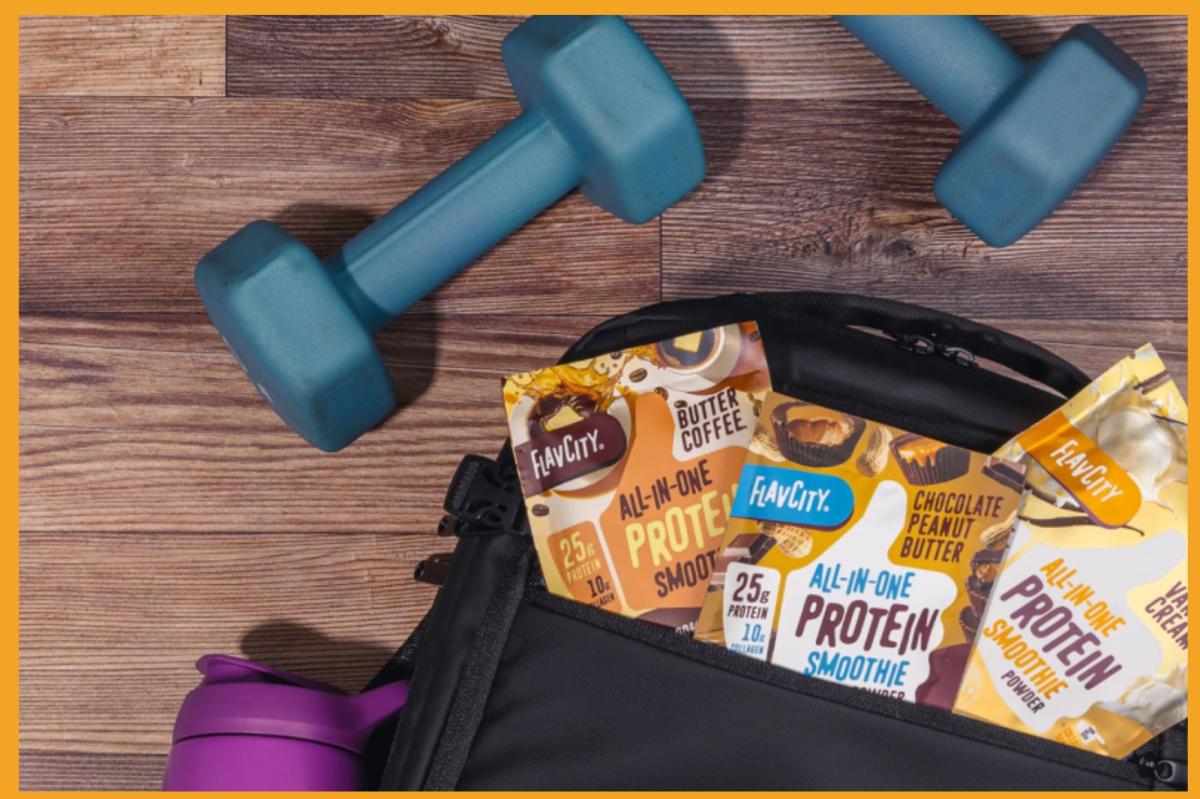 FlavCity Protein Smoothies Starter Kit is nearly 30% off