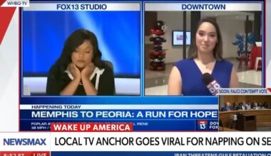 This Memphis news anchor fell asleep on air. What came next shocked her
