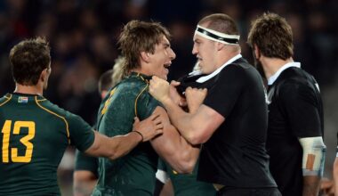 All Blacks v Springboks rivalry: The history behind rugby’s biggest contest