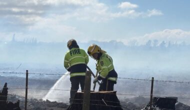 Multiple vegetation fires break out across Central Hawke’s Bay amid strong winds
