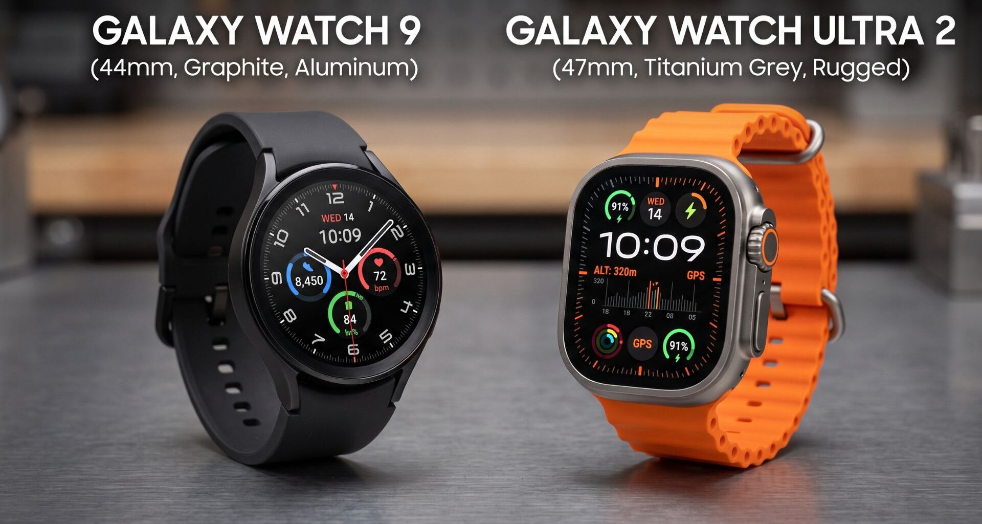 Galaxy Watch 9 vs Galaxy Watch Ultra 2: Full comparison